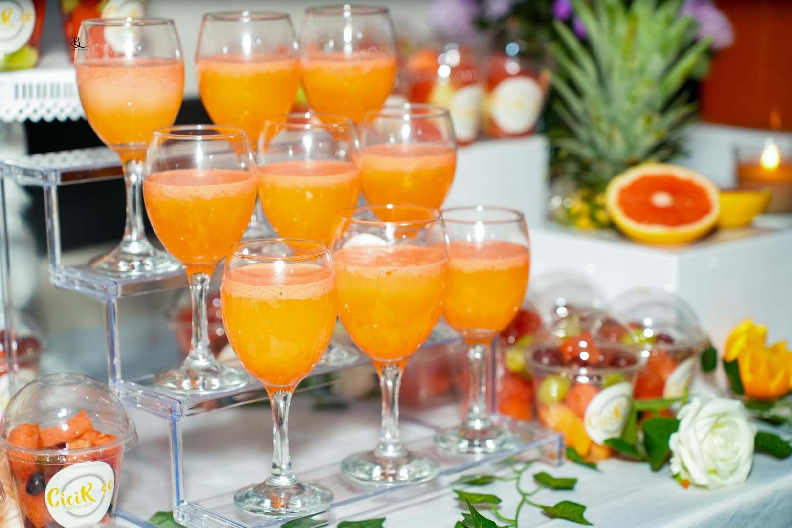 Fruit table display 4