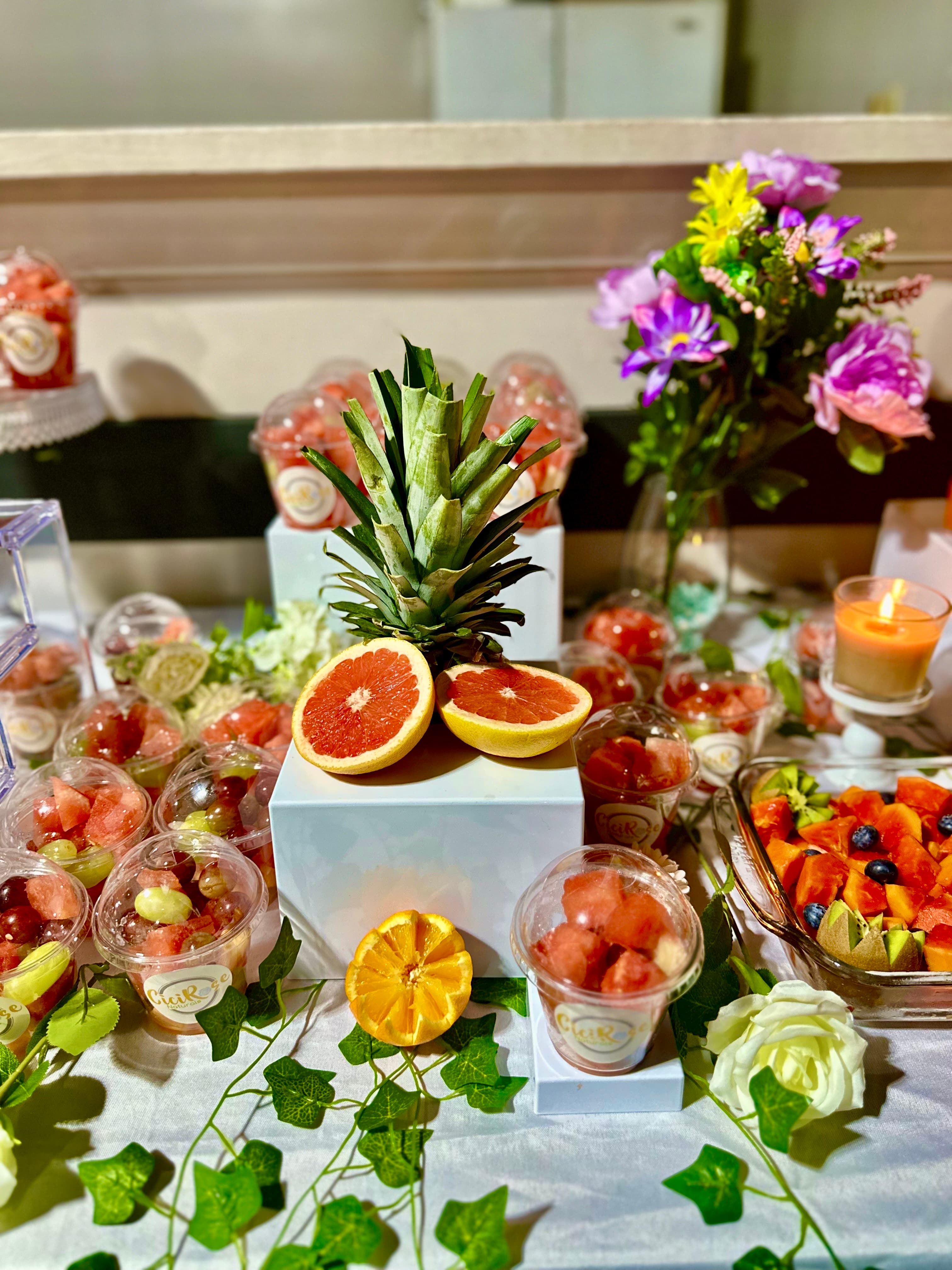 Fruit table display 6